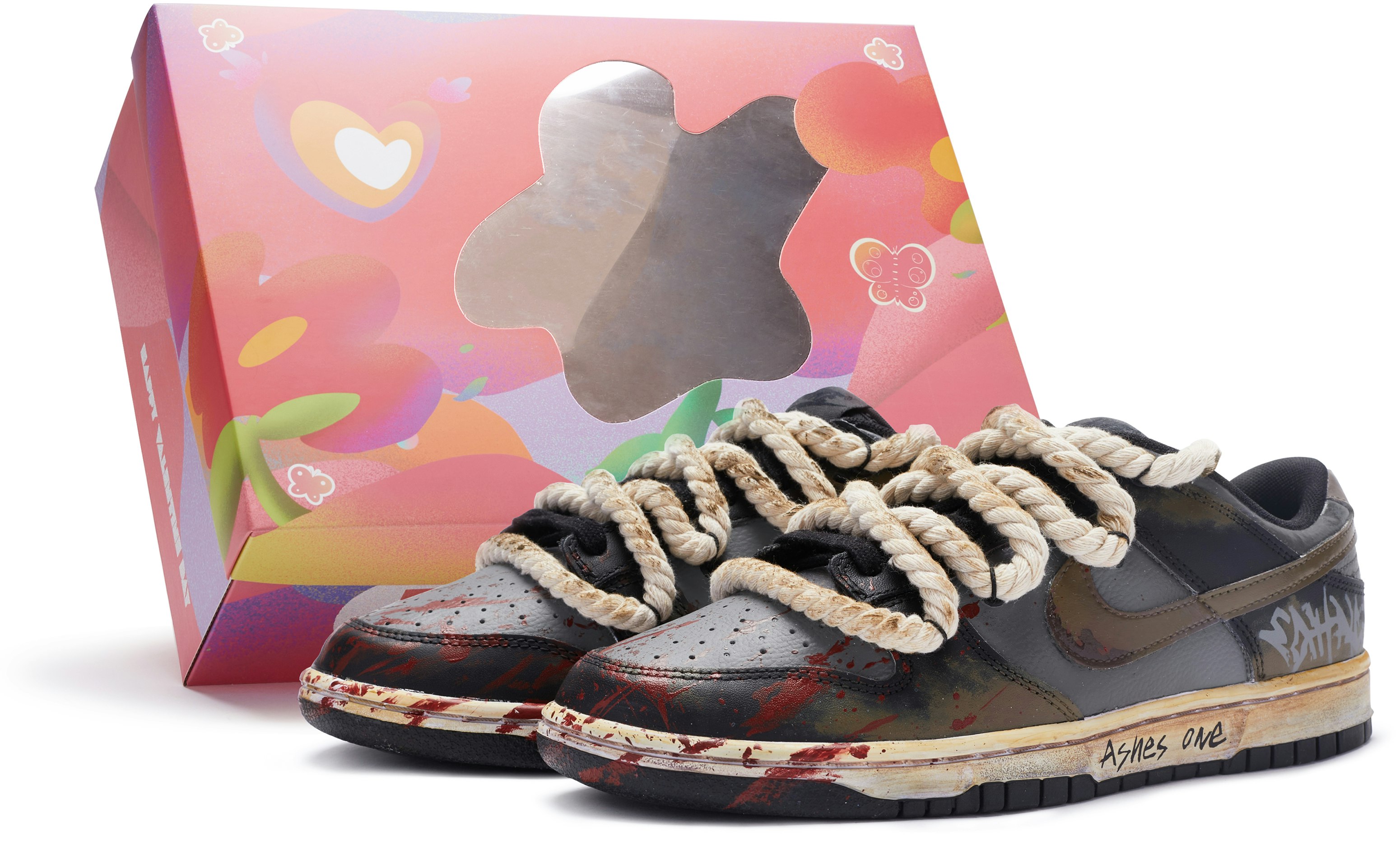 custom-shoes-nike-dunk-low-retro-charred-love