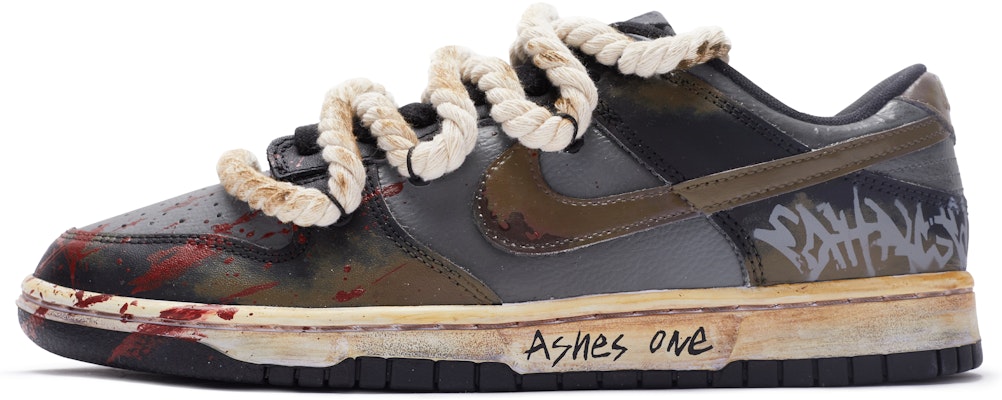 【定制鞋】耐克Dunk Low复古款‘炙热之恋’ DJ6188-002(TeamR-男款爱情余烬黑灰棕)869 Order 【定制鞋】耐克Dunk Low复古款‘炙热之恋’ DJ6188-002(TeamR-男款爱情余烬黑灰棕)869