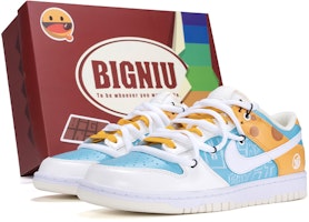 ナイキ ダンク レトロ "チーズカスタム" (Nike Dunk Retro "Cheese Custom") DJ6188-100(TeamR-男款芝士黄蓝) Buy ナイキ ダンク レトロ "チーズカスタム" (Nike Dunk Retro "Cheese Custom") DJ6188-100(TeamR-男款芝士黄蓝)