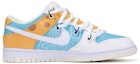 Lookbook ナイキ ダンク レトロ "チーズカスタム" (Nike Dunk Retro "Cheese Custom") DJ6188-100(TeamR-男款芝士黄蓝)