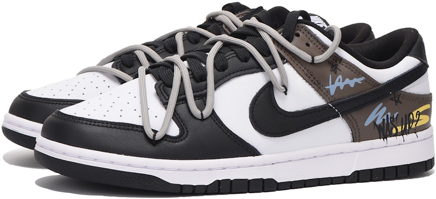 Zapatillas Nike Dunk Low Retro 'Chestnut Graffiti Deconstruidas' DD1391-100(Team59-男款黑棕涂鸦SBOX) Lookbook Zapatillas Nike Dunk Low Retro 'Chestnut Graffiti Deconstruidas' DD1391-100(Team59-男款黑棕涂鸦SBOX)