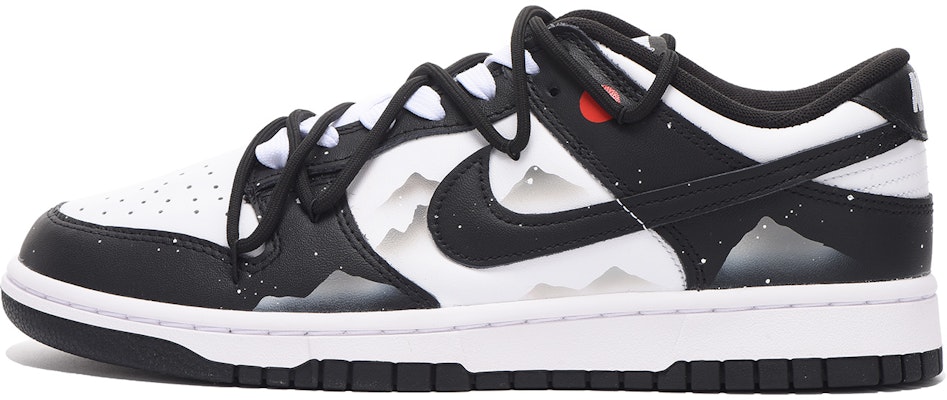 【定制球鞋】Nike Dunk Low Retro 禮盒 栗子 山水 解構 高街 低幫 板鞋 男款 黑白 Buy 【定制球鞋】Nike Dunk Low Retro 禮盒 栗子 山水 解構 高街 低幫 板鞋 男款 黑白