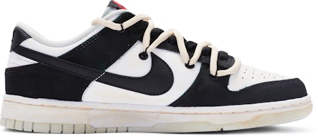 【定制球鞋】Nike Dunk Low Retro 國風 千字文 解構 手繪噴繪 低幫 板鞋 男款 米黑 Order 【定制球鞋】Nike Dunk Low Retro 國風 千字文 解構 手繪噴繪 低幫 板鞋 男款 米黑