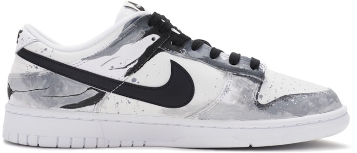 나이키 덩크 로우 레트로 '수묵화' (커스텀) DJ6188-101(TeamR-男款水墨丹清黑白灰) Order 나이키 덩크 로우 레트로 '수묵화' (커스텀) DJ6188-101(TeamR-男款水墨丹清黑白灰)
