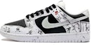 Buy 【訂製球鞋】Nike Dunk Low Retro 秋冬搭配 中國風 水墨畫 文竹書法 愛心 復古 休閒 低筒 板鞋 男款 黑白