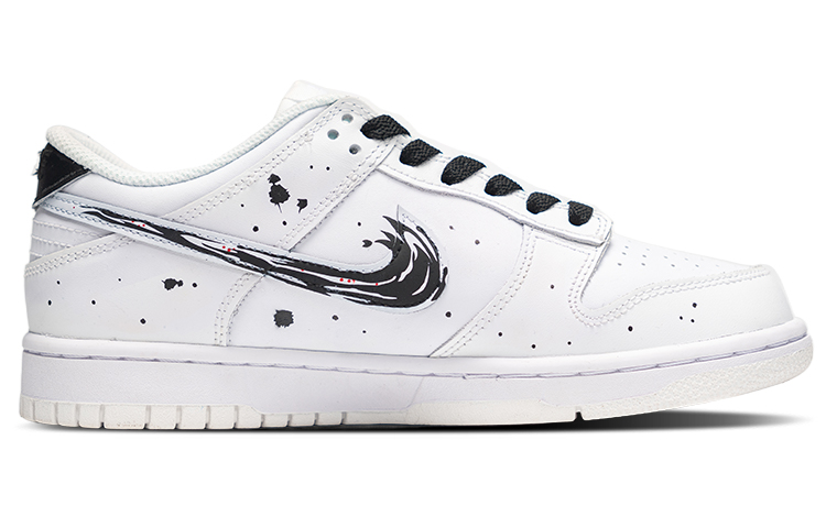 Order 【定制鞋款】Nike Dunk Low 复古"中国水墨黑白" DJ6188-101(Team拾陆-男款水墨)