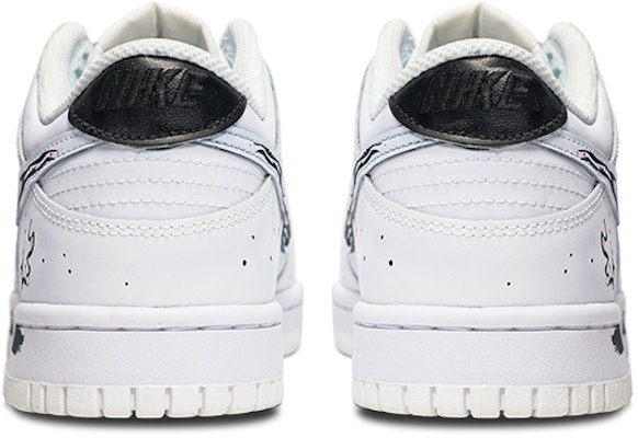 【定制球鞋】Nike Dunk Low Retro 水墨 中國風 潑墨 簡約 低幫 板鞋 男款 黑白 Shop 【定制球鞋】Nike Dunk Low Retro 水墨 中國風 潑墨 簡約 低幫 板鞋 男款 黑白