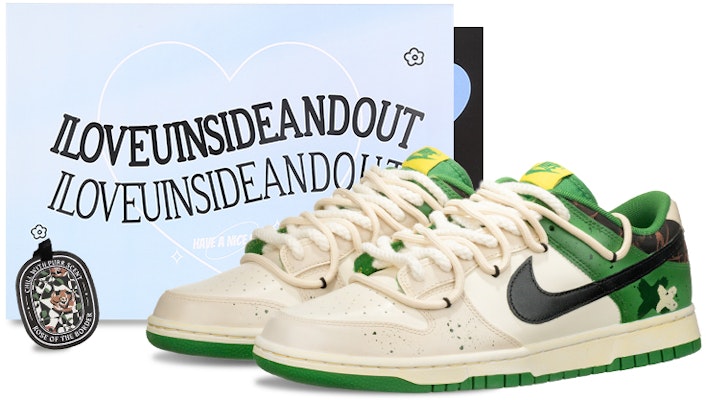 나이키 덩크 로우 레트로 '설날 - 베이지 그린' (커스텀) DV0833-300(Team62-赤壁) Buy 나이키 덩크 로우 레트로 '설날 - 베이지 그린' (커스텀) DV0833-300(Team62-赤壁)