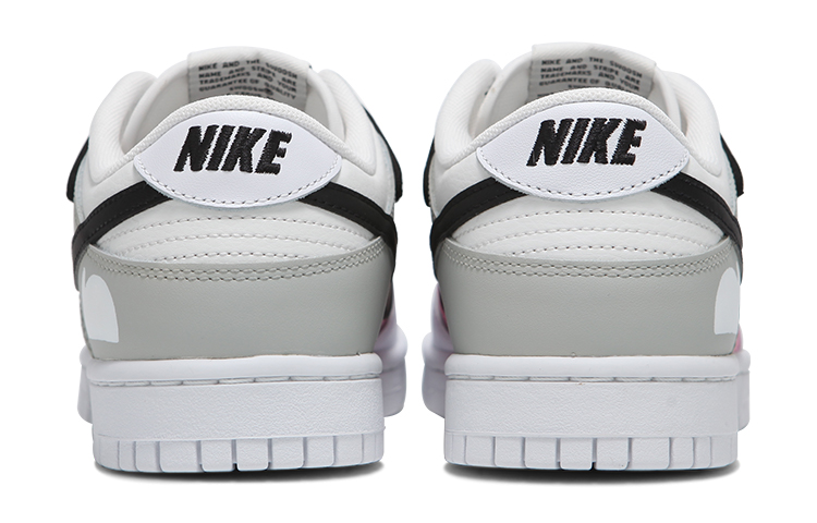 Shop [Sepatu Custom] Nike Dunk Low Retro 'Tahun Baru Imlek Gradien Merah Muda-Putih' DJ6188-101(Team24-男款粉兔)