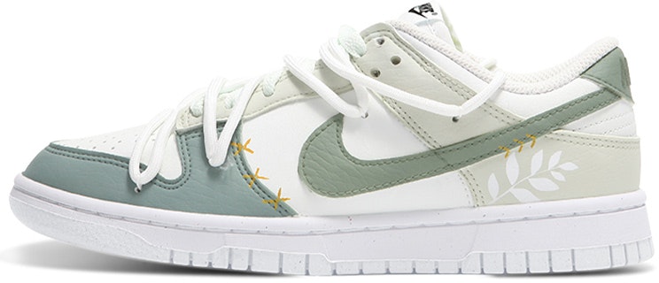custom-shoes-nike-dunk-low-retro-chlorophyll-green-leaf