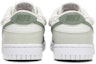 Shop 【訂製球鞋】Nike Dunk Low Retro 葉綠素 清新 綠葉 解構綁帶 簡約潮流 低幫 板鞋 男款 灰綠白