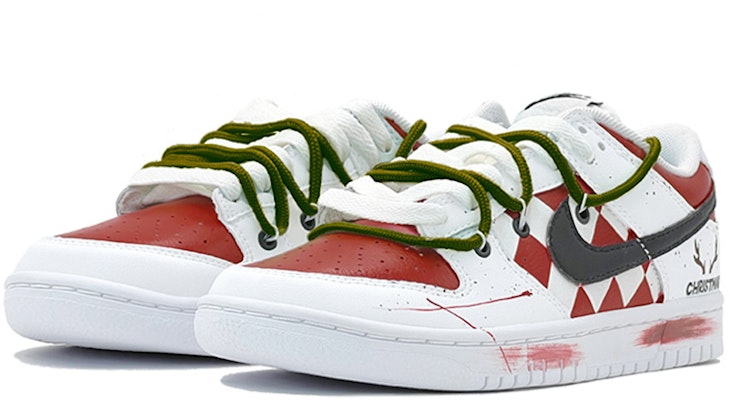 Zapatillas Nike Dunk Low Retro 'Regalo Navideño Blanco Rojo Ciervo' DJ6188-101(TeamS-菱形鹿角SBOX) Lookbook Zapatillas Nike Dunk Low Retro 'Regalo Navideño Blanco Rojo Ciervo' DJ6188-101(TeamS-菱形鹿角SBOX)