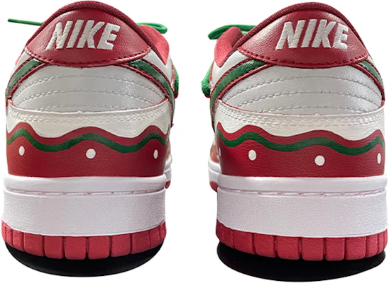 【客制球鞋】Nike Dunk Low Retro 解構風 聖誕配色 雪球 手繪塗鴉 復古 低幫 板鞋 男款 白紅綠 Purchase 【客制球鞋】Nike Dunk Low Retro 解構風 聖誕配色 雪球 手繪塗鴉 復古 低幫 板鞋 男款 白紅綠