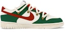 Order 【客製化球鞋】Nike Dunk Low Retro 浸染 解構鞋帶 vibe風氧化做舊 聖誕限定 低筒 男款 紅綠