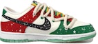 Order 나이키 덩크 로우 레트로 '크리스마스 트리 화이트-레드' (커스텀) DJ6188-101(Team拾玖-圣诞树男S-BOX)