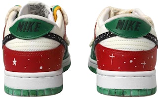 【定制球鞋】 Nike Dunk Low Retro 聖誕樹 星星點點 聖誕雪花 解構風 做舊Vibe風 低幫 板鞋 男款 白紅 Purchase 【定制球鞋】 Nike Dunk Low Retro 聖誕樹 星星點點 聖誕雪花 解構風 做舊Vibe風 低幫 板鞋 男款 白紅