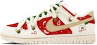 Buy 나이키 덩크 로우 레트로 '크리스마스 오프화이트' (커스텀) DJ6188-101(TeamK-红色圣诞)