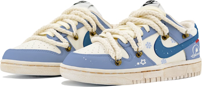 【定制鞋】耐克Dunk低帮复古'圣诞气息氧化' DJ6188-101(TeamK-雪橇) Lookbook 【定制鞋】耐克Dunk低帮复古'圣诞气息氧化' DJ6188-101(TeamK-雪橇)