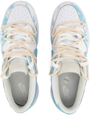 【客製球鞋】Nike Dunk Low Retro 新中式 復古 菊花剪影 解構綁帶 夏威夷 休閒 低幫 板鞋 男款 淡藍色 Shop 【客製球鞋】Nike Dunk Low Retro 新中式 復古 菊花剪影 解構綁帶 夏威夷 休閒 低幫 板鞋 男款 淡藍色