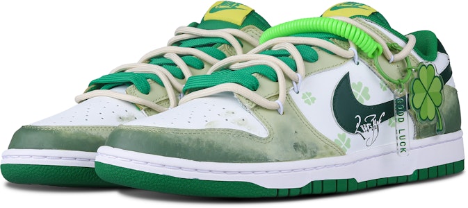나이키 덩크 로우 레트로 '클로버 그린' (커스텀) DV0833-300(Team7-男款幸运叶子) Shop 나이키 덩크 로우 레트로 '클로버 그린' (커스텀) DV0833-300(Team7-男款幸运叶子)
