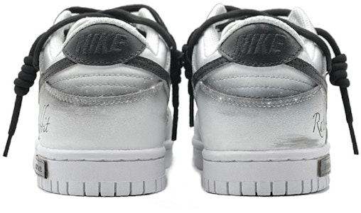 【定製球鞋】 Nike Dunk Low Retro 中國風 CNY兔年 水墨 反光鞋帶 低幫 板鞋 男款 黑白 Shop 【定製球鞋】 Nike Dunk Low Retro 中國風 CNY兔年 水墨 反光鞋帶 低幫 板鞋 男款 黑白
