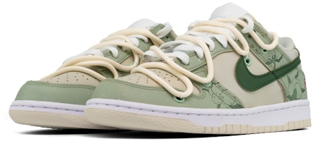 나이키 덩크 로우 레트로 '코코넛 밀크 - 신중국풍' (57 characters) DJ6188-100(Teamfour-男款棉花淡绿色) Lookbook 나이키 덩크 로우 레트로 '코코넛 밀크 - 신중국풍' (57 characters) DJ6188-100(Teamfour-男款棉花淡绿色)