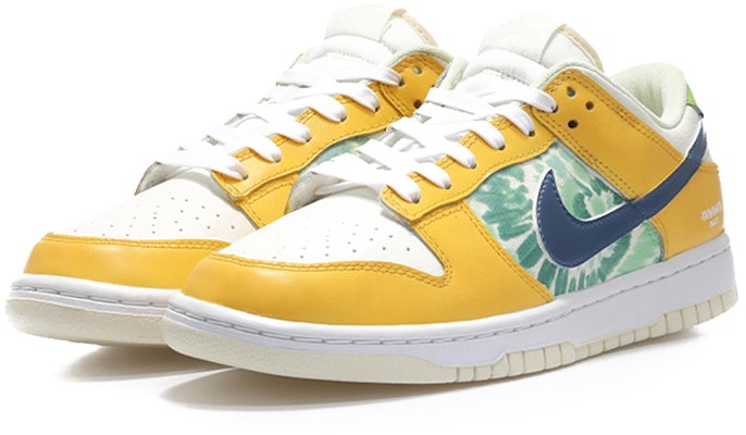 나이키 덩크 로우 레트로 '코코넛밀크 - 여름 파도' (커스텀) DJ6188-100(Team10-男款夏日浪花黄) Lookbook 나이키 덩크 로우 레트로 '코코넛밀크 - 여름 파도' (커스텀) DJ6188-100(Team10-男款夏日浪花黄)