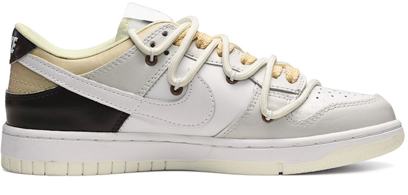 나이키 덩크 로우 레트로 '코코넛 밀크' (커스텀) DJ6188-100(TeamE-男款幽灵灰黄褐) Order 나이키 덩크 로우 레트로 '코코넛 밀크' (커스텀) DJ6188-100(TeamE-男款幽灵灰黄褐)