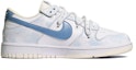 Order 【定製球鞋】Nike Dunk Low Retro Coconut Milk 染色 牛仔布貼 潮流 低幫 板鞋 男款 藍白