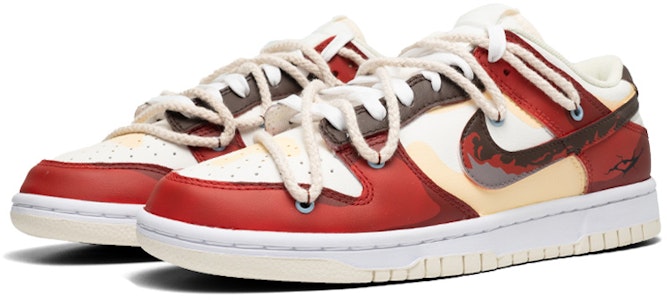나이키 덩크 로우 레트로 '코코넛 블러드 비스트' (58 characters) DJ6188-100(Teamfour-男款热血异兽红色) Lookbook 나이키 덩크 로우 레트로 '코코넛 블러드 비스트' (58 characters) DJ6188-100(Teamfour-男款热血异兽红色)