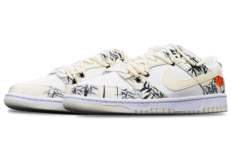 Lookbook Zapatillas Nike Dunk Low Retro 'Leche de Coco Grulla Bambú' DJ6188-100(TeamT-椰奶竹林仙鹤S-BOX)