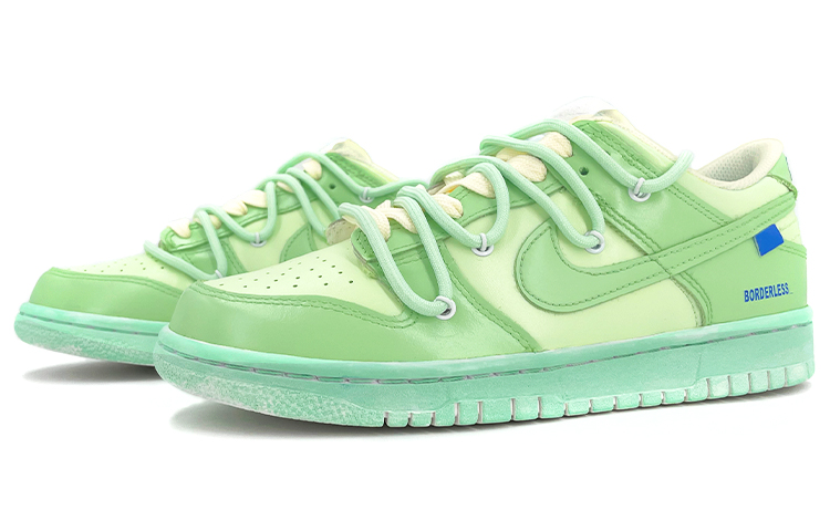 Lookbook [Sneaker Kustom] Nike Dunk Low Retro 'Coconut Milk Blue' DJ6188-100(TeamK-男款蓝色皮牌)