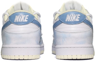 【定製球鞋】Nike Dunk Low Retro Coconut Milk 染色 牛仔布貼 潮流 低幫 板鞋 男款 藍白 Shop 【定製球鞋】Nike Dunk Low Retro Coconut Milk 染色 牛仔布貼 潮流 低幫 板鞋 男款 藍白
