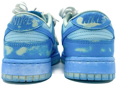 【客製化球鞋】Nike Dunk Low Retro "椰奶" 浸染刮蹭做舊濾色風 复古 低筒 板鞋 男款 藍色 Purchase 【客製化球鞋】Nike Dunk Low Retro "椰奶" 浸染刮蹭做舊濾色風 复古 低筒 板鞋 男款 藍色