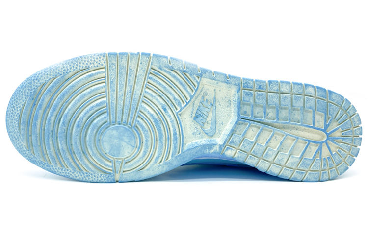 Details for 나이키 덩크 로우 레트로 '코코넛밀크 블루' (커스텀) DJ6188-100(Team柒-男款浸染做旧)