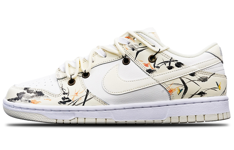 Buy 나이키 덩크 로우 레트로 '코코넛밀크 잉크 오키드' (커스텀) DJ6188-100(TeamT-椰奶蝴蝶兰花S-BOX)