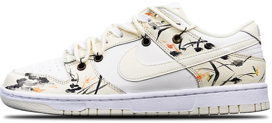 【カスタムシューズ】ナイキダンクロー レトロ 'ココナッツミルク 中国インク オーキッド' DJ6188-100(TeamT-椰奶蝴蝶兰花S-BOX) Buy 【カスタムシューズ】ナイキダンクロー レトロ 'ココナッツミルク 中国インク オーキッド' DJ6188-100(TeamT-椰奶蝴蝶兰花S-BOX)