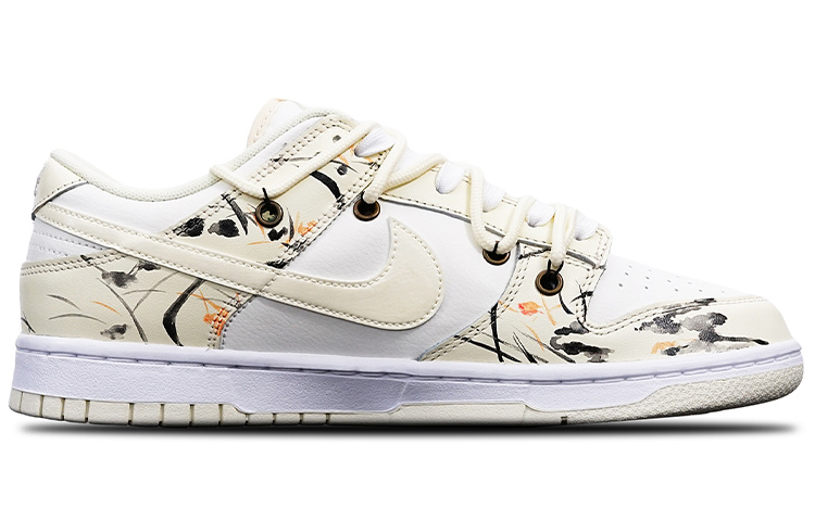 Order 나이키 덩크 로우 레트로 '코코넛밀크 잉크 오키드' (커스텀) DJ6188-100(TeamT-椰奶蝴蝶兰花S-BOX)