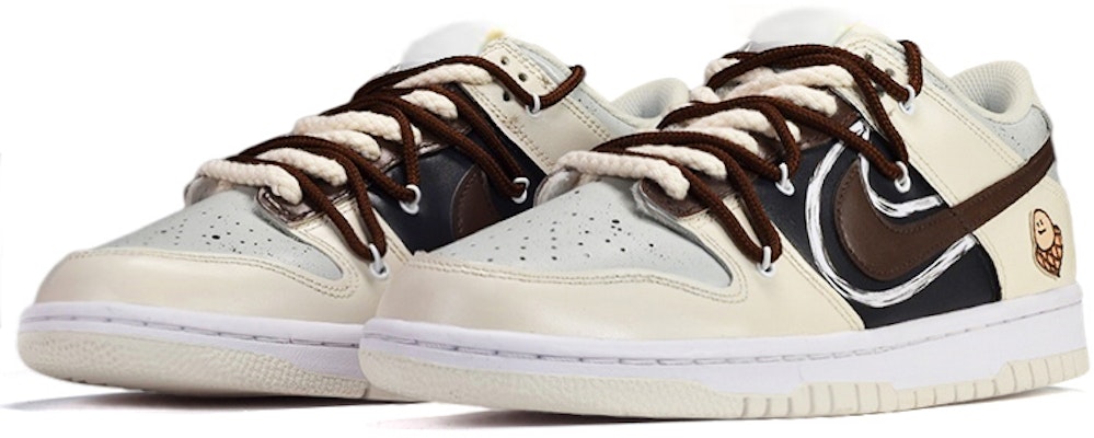 나이키 덩크 로우 레트로 '코코넛 초코 스플래터' DJ6188-100(TeamE-男款巧克力灰棕S-BOX) Lookbook 나이키 덩크 로우 레트로 '코코넛 초코 스플래터' DJ6188-100(TeamE-男款巧克力灰棕S-BOX)