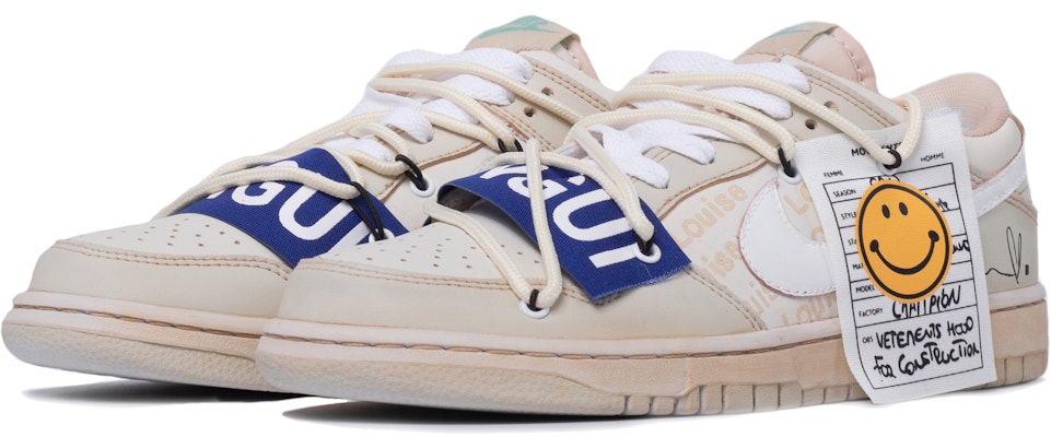 나이키 덩크 로우 레트로 '코코넛밀크 커스텀' (Nike Dunk Low Retro 'Coconut Milk Custom') DJ6188-100(TeamM-男款浸染往事荔肉白) Lookbook 나이키 덩크 로우 레트로 '코코넛밀크 커스텀' (Nike Dunk Low Retro 'Coconut Milk Custom') DJ6188-100(TeamM-男款浸染往事荔肉白)