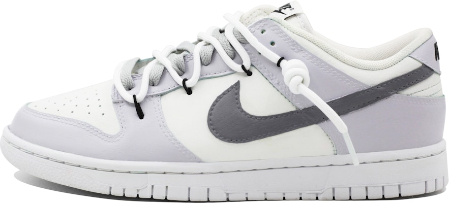 【訂製球鞋】 Nike Dunk Low retro 椰奶色 解構 低筒 板鞋 男款 灰白 Buy 【訂製球鞋】 Nike Dunk Low retro 椰奶色 解構 低筒 板鞋 男款 灰白