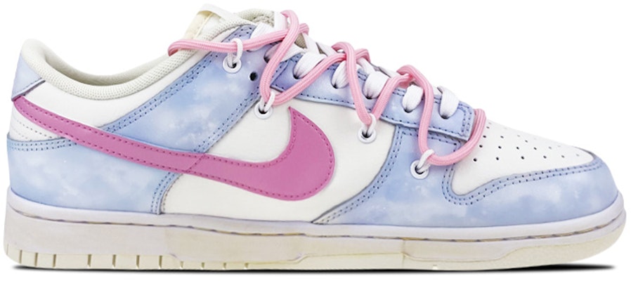 【定製球鞋】 Nike Dunk Low Retro 是在玩鞋 禮盒 椰奶 解構 流淌 粉色雲朵 低筒 板鞋 男款 藍粉紫 Order 【定製球鞋】 Nike Dunk Low Retro 是在玩鞋 禮盒 椰奶 解構 流淌 粉色雲朵 低筒 板鞋 男款 藍粉紫