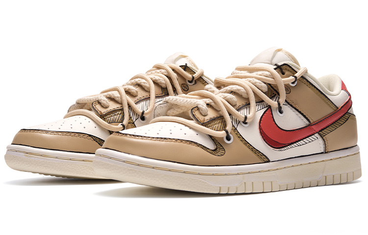 [Custom Shoes] Nike Dunk Low Retro 'Coconut Milk Deconstructed Laces' 圖 3