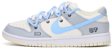 나이키 덩크 로우 레트로 '코코넛 밀크 그레이 블루' (커스텀) DJ6188-100(Team拾伍-男款灰色电玩) Buy 나이키 덩크 로우 레트로 '코코넛 밀크 그레이 블루' (커스텀) DJ6188-100(Team拾伍-男款灰色电玩)