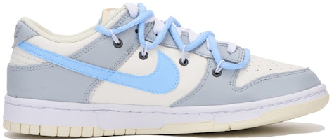 나이키 덩크 로우 레트로 '코코넛 밀크 그레이 블루' (커스텀) DJ6188-100(Team拾伍-男款灰色电玩) Order 나이키 덩크 로우 레트로 '코코넛 밀크 그레이 블루' (커스텀) DJ6188-100(Team拾伍-男款灰色电玩)