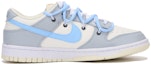 Order 나이키 덩크 로우 레트로 '코코넛 밀크 그레이 블루' (커스텀) DJ6188-100(Team拾伍-男款灰色电玩)