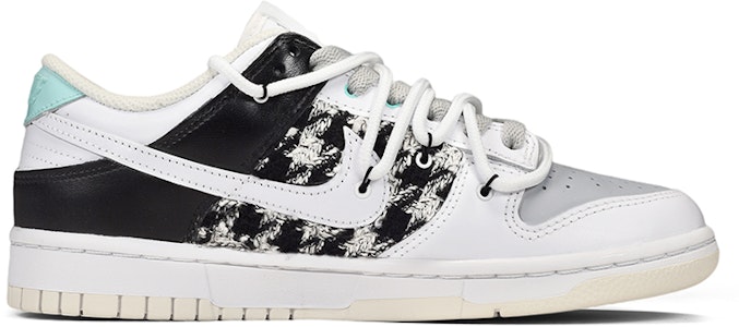 【訂製球鞋】 Nike Dunk Low Retro "Coconut Milk" 小香風限定 千鳥格紋 禮物 特殊鞋盒 低筒 板鞋 男款 白灰綠 Order 【訂製球鞋】 Nike Dunk Low Retro "Coconut Milk" 小香風限定 千鳥格紋 禮物 特殊鞋盒 低筒 板鞋 男款 白灰綠