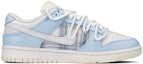 Order 【定制球鞋】 Nike Dunk Low Retro "椰奶色" JK風限定 格紋貼布 禮物 潮流 特殊鞋盒 低幫 板鞋 男款 白藍