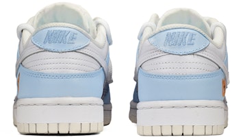 【定制球鞋】 Nike Dunk Low Retro "椰奶色" JK風限定 格紋貼布 禮物 潮流 特殊鞋盒 低幫 板鞋 男款 白藍 Shop 【定制球鞋】 Nike Dunk Low Retro "椰奶色" JK風限定 格紋貼布 禮物 潮流 特殊鞋盒 低幫 板鞋 男款 白藍