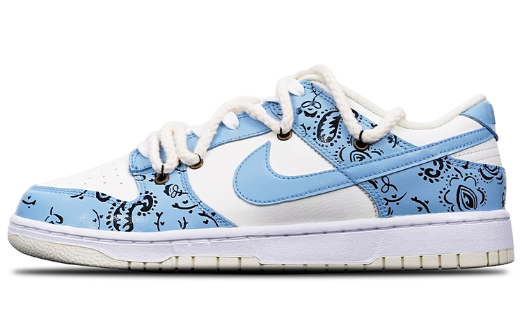 Buy [カスタムシューズ] ナイキ ダンク ロー レトロ 'ココナッツミルク ミスティーブルー' DJ6188-100(TeamT-腰果花雾霾蓝S-BOX)